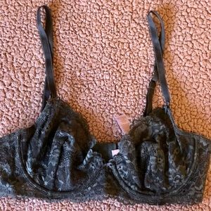 Savage X Fenty Lace Bra Size 34C